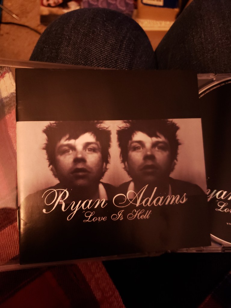 Cover of my copy of "Love Is Hell"