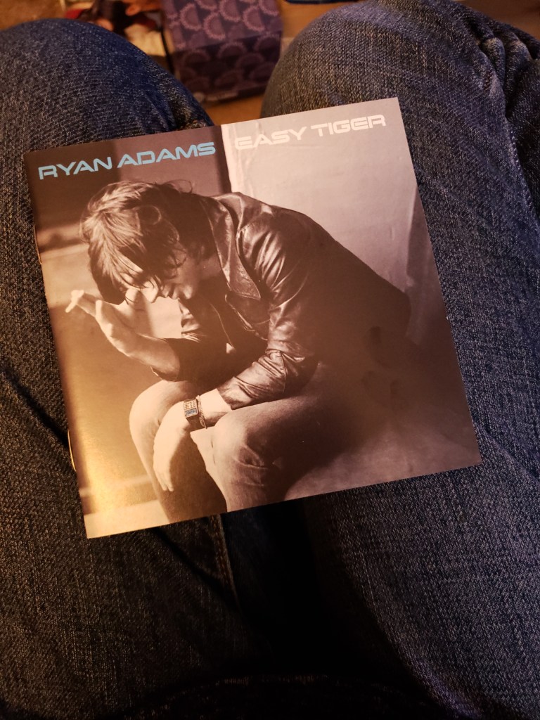 Cover of my copy of "Easy Tiger"